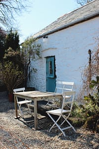 Relax outside the door