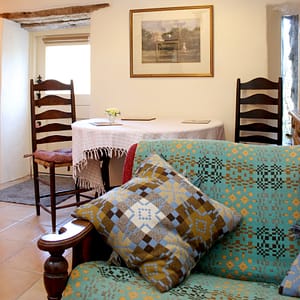 View from seating area